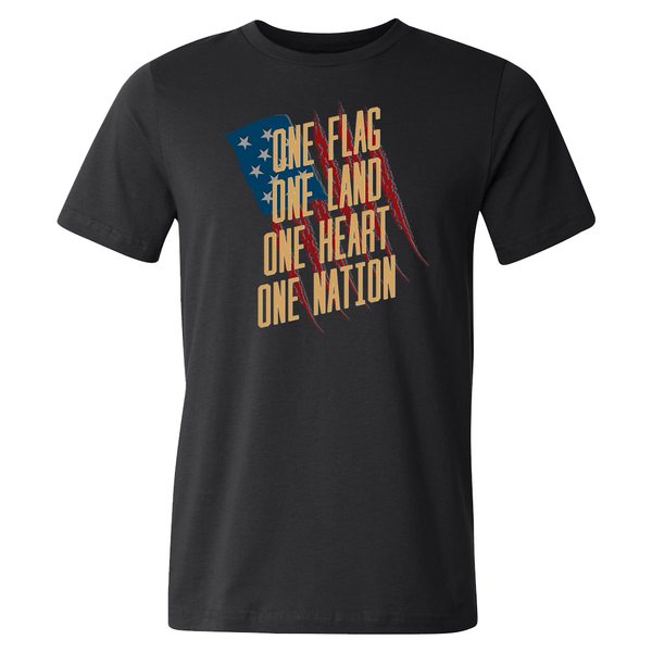 One Flag, One Land, One Heart, One Nation Tee