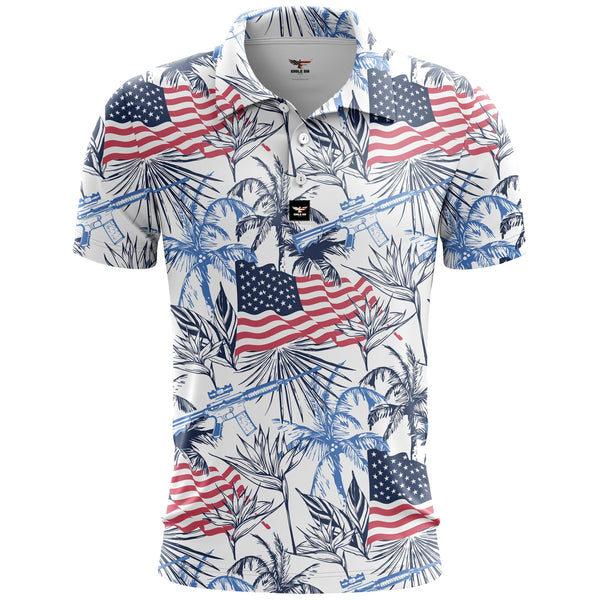 patriotic golf polos