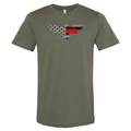 Red Line Eagle Tee