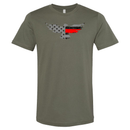 Red Line Eagle Tee