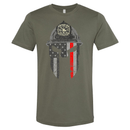Red Line Spartan Tee