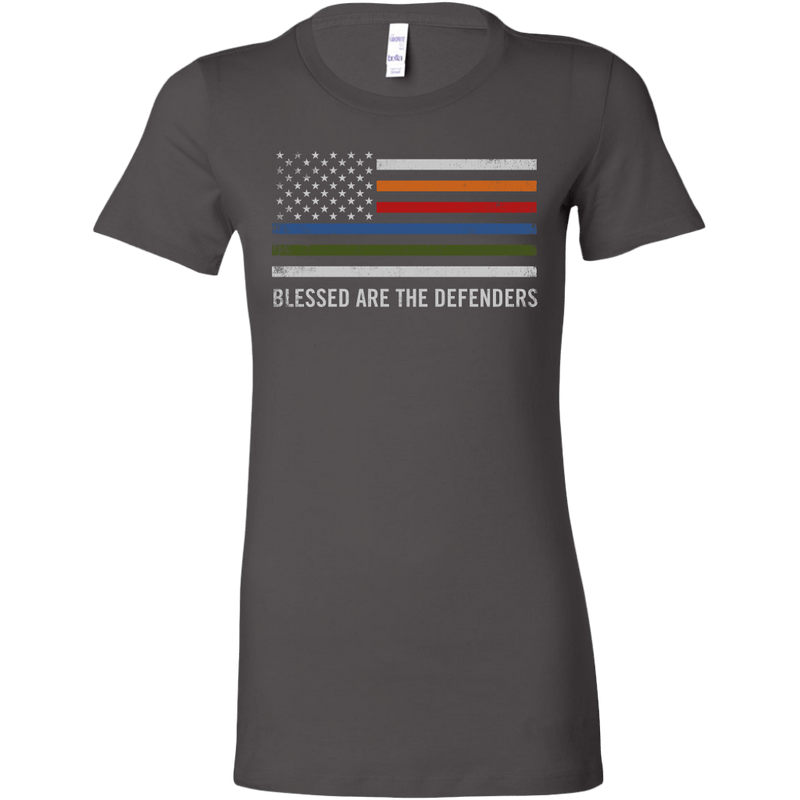 Blessed Are The Defenders Women's T-shirt
