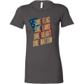 One Flag, One Land, One Heart, One Nation Women's T-shirt