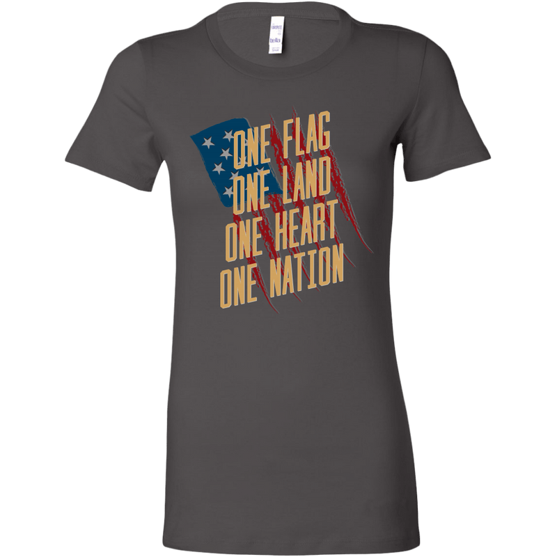 One Flag, One Land, One Heart, One Nation Women's T-shirt