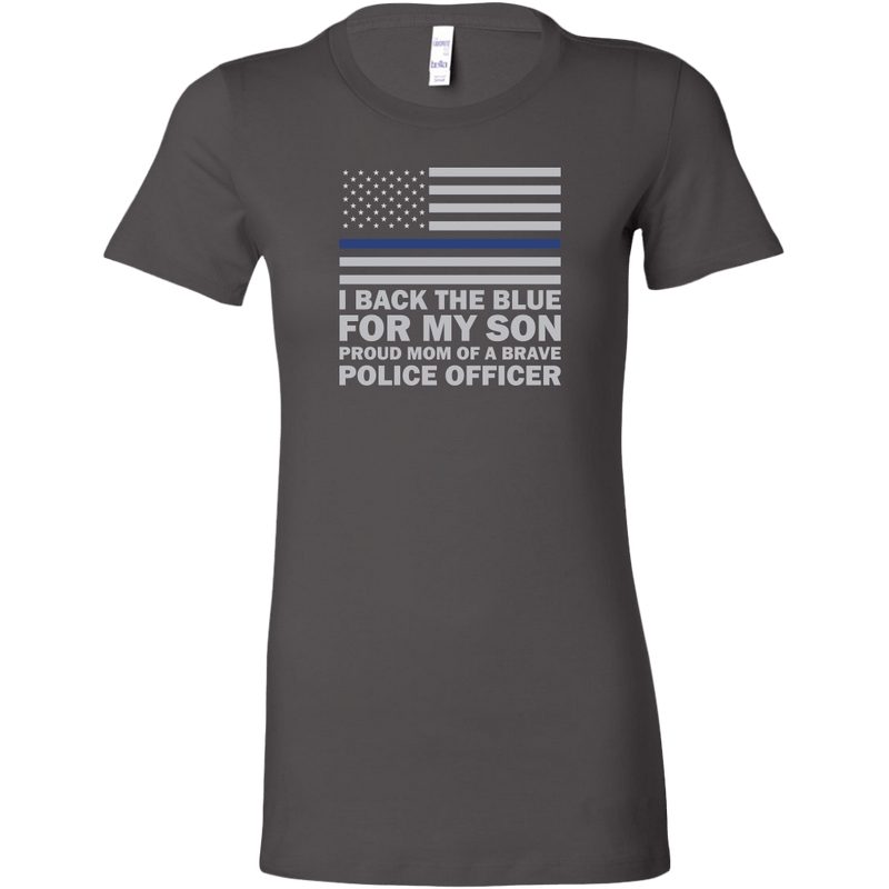 Proud Police Mom Women's T-Shirt