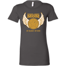Proud Army Mom (My Soldier, My Hero) Ladies T-shirt