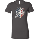 My Heart Beats Red, White, & Blue Women's T-shirt
