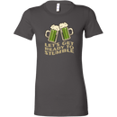 Let's Get Ready to Stumble St. Patrick's Day Funny Women's T-shirt