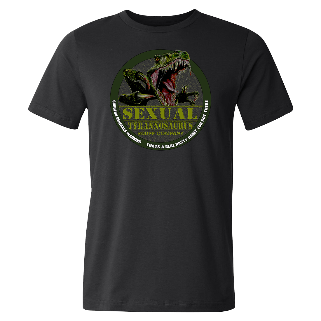 Sexual Tyrannosaurus Snuff Tee