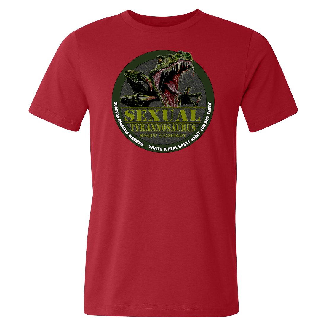 Sexual Tyrannosaurus Snuff Tee