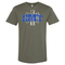 Star of Life EKG Heartbeat Line EMT T-shirt