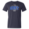 Star of Life EKG Heartbeat Line EMT T-shirt