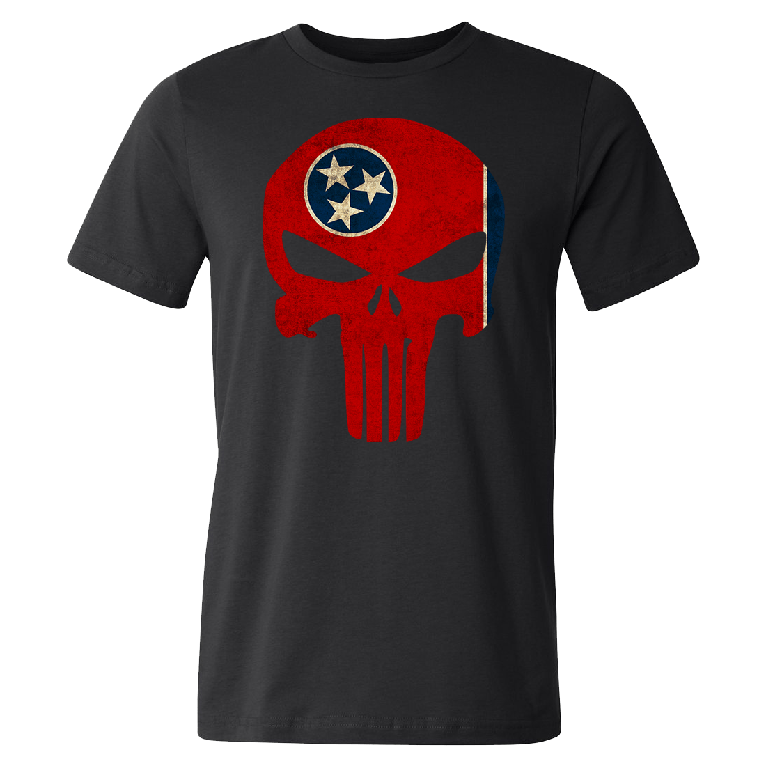 Tennessee Fearless Patriot Skull Shirt