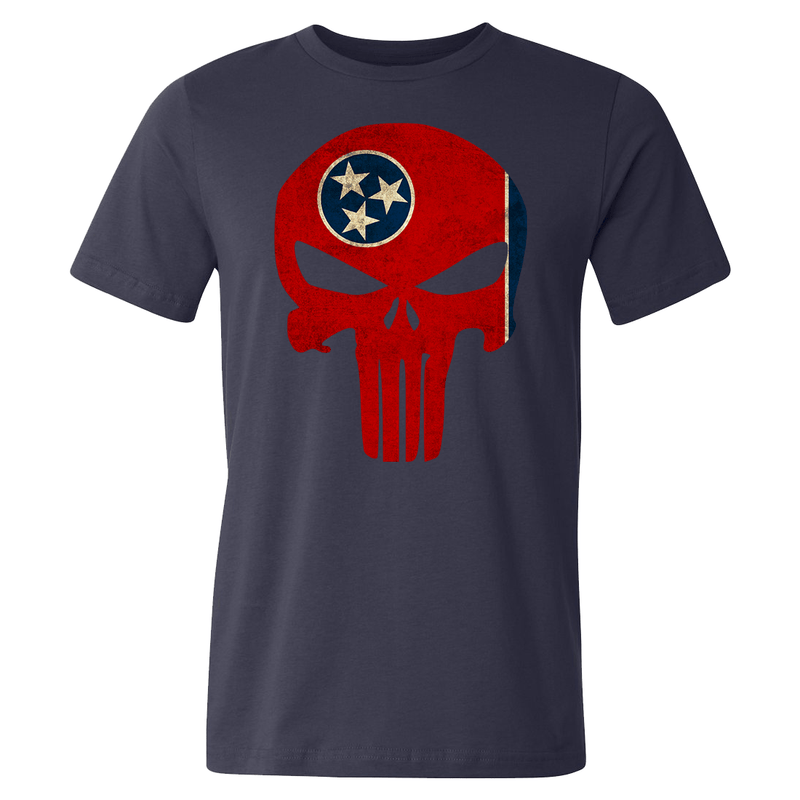 Tennessee Fearless Patriot Skull Shirt