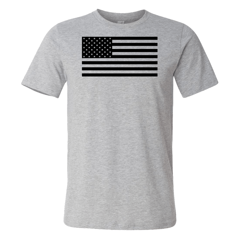 The Black USA Flag Tee