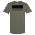The Black USA Flag Tee