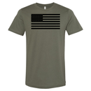 The Black USA Flag Tee