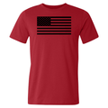 The Black USA Flag Tee