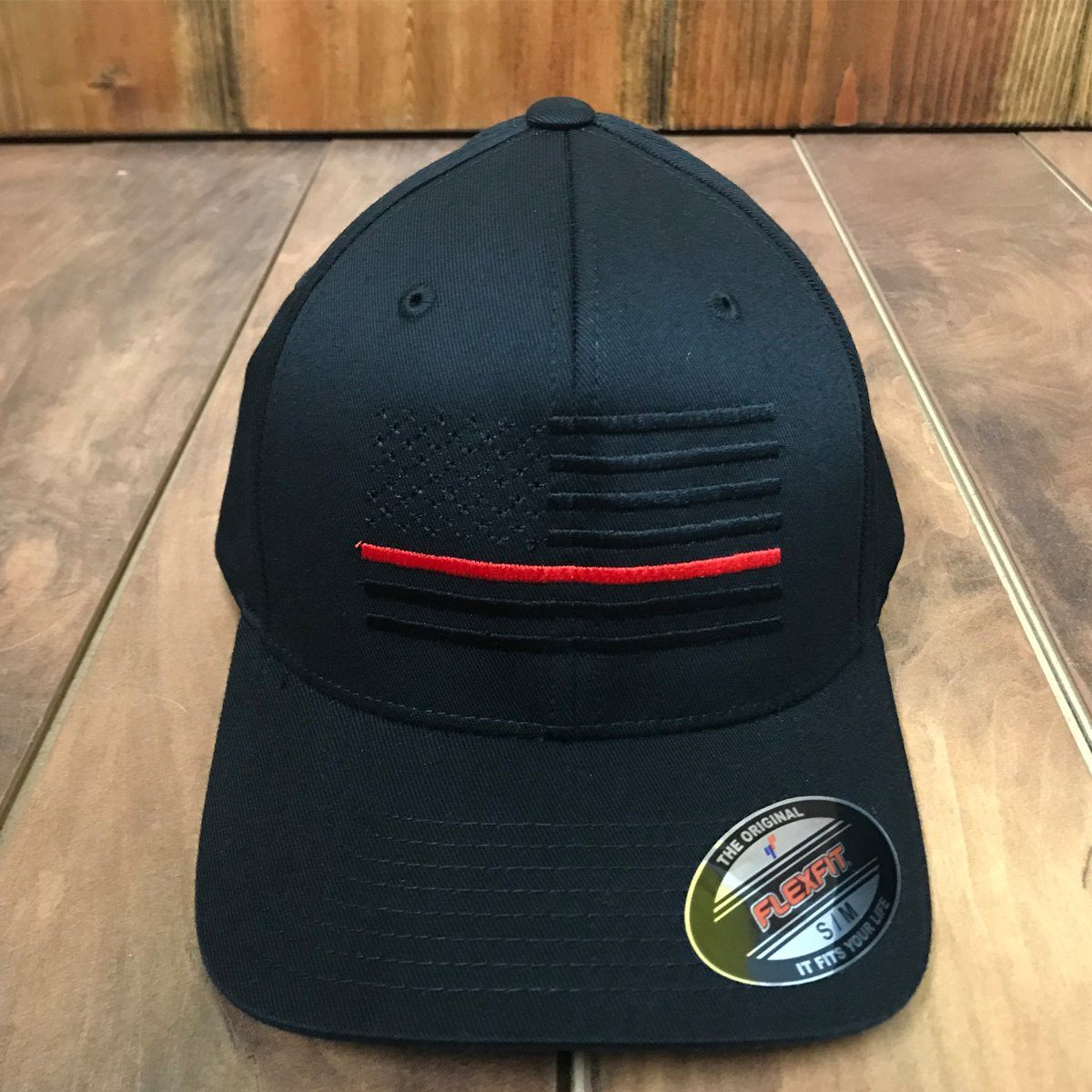 Thin Red Line Blackout Flag Hat- Clearance