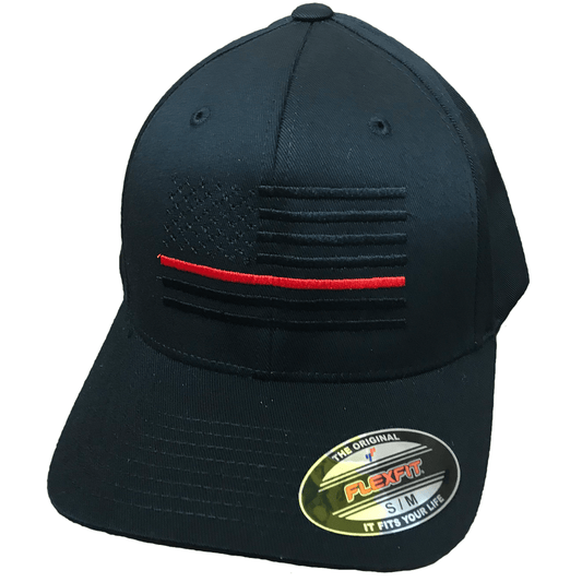 Thin Red Line Blackout Flag Hat- Clearance