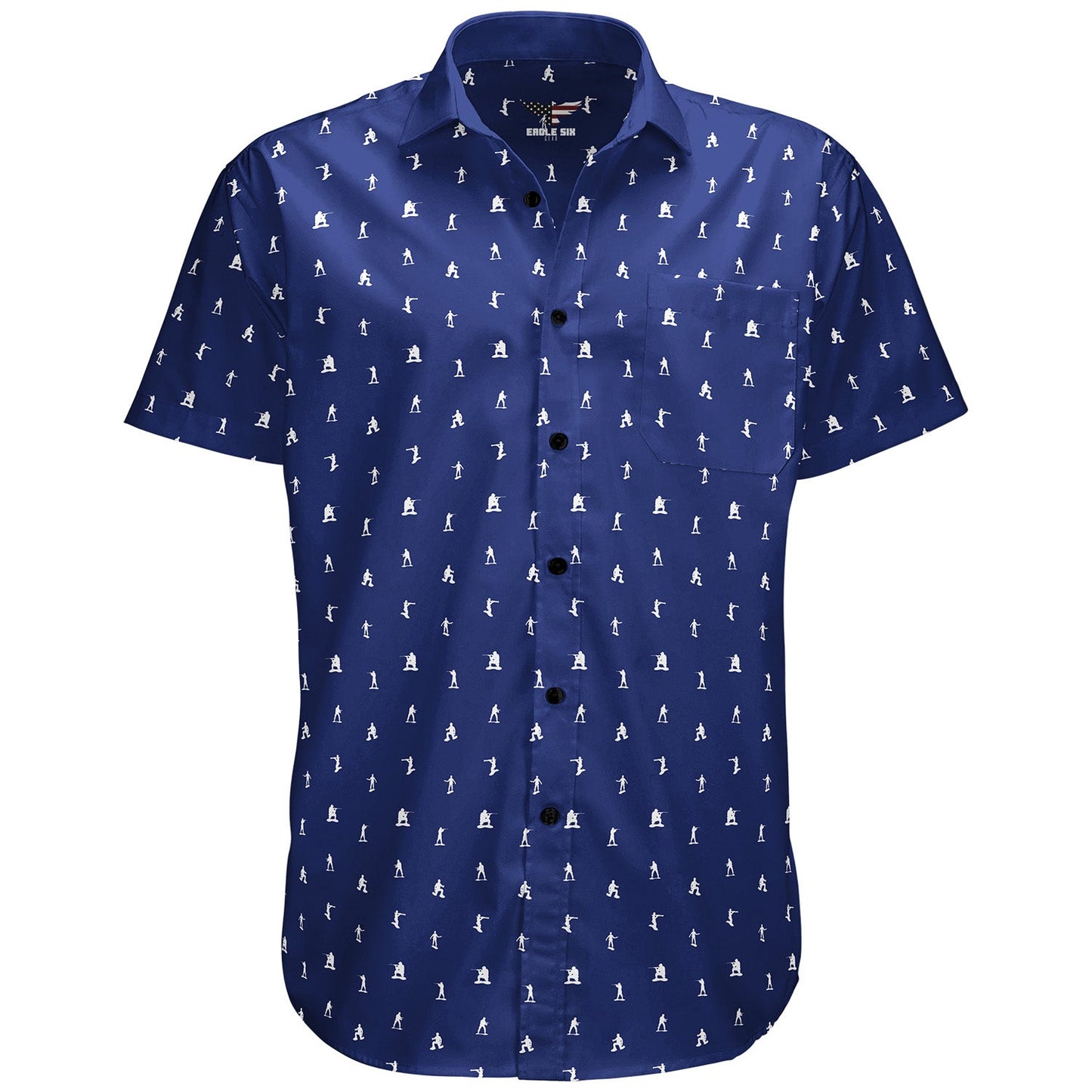 Toy Soldiers Button Down Shirt- Clearance