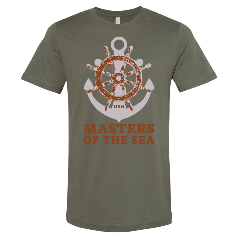 US Navy Masters of the Sea Men's T-shirt
