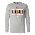 Iraq Ribbon American Made Long Sleeve