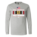 Iraq Ribbon American Made Long Sleeve