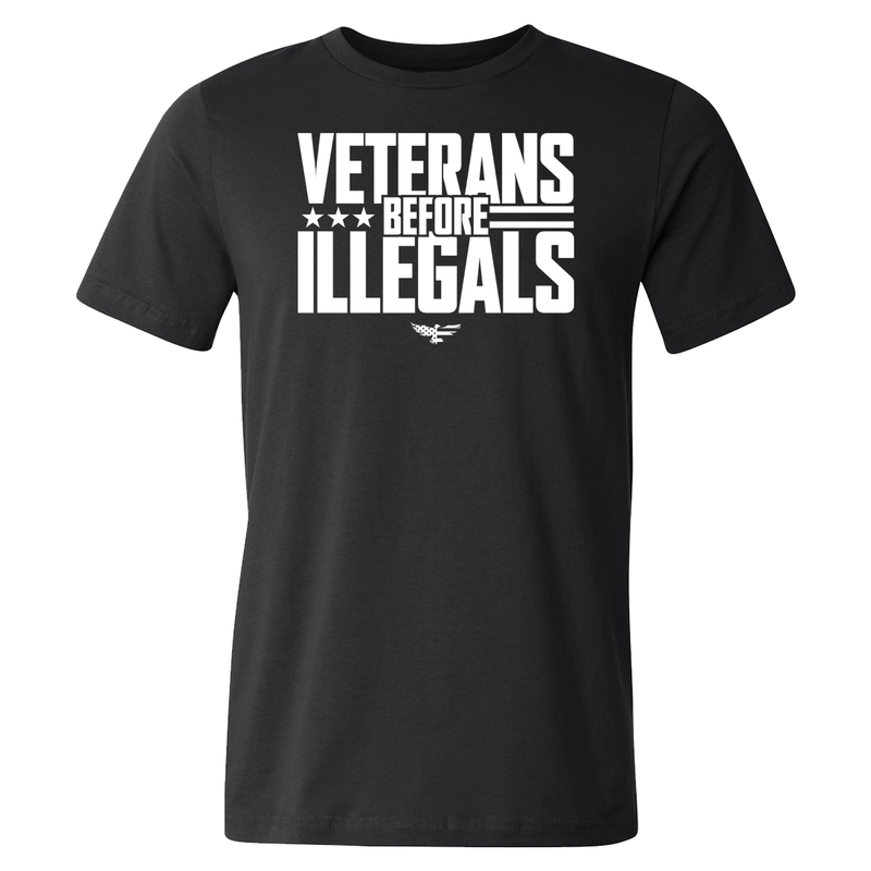 Veterans Before Illegals Shirt