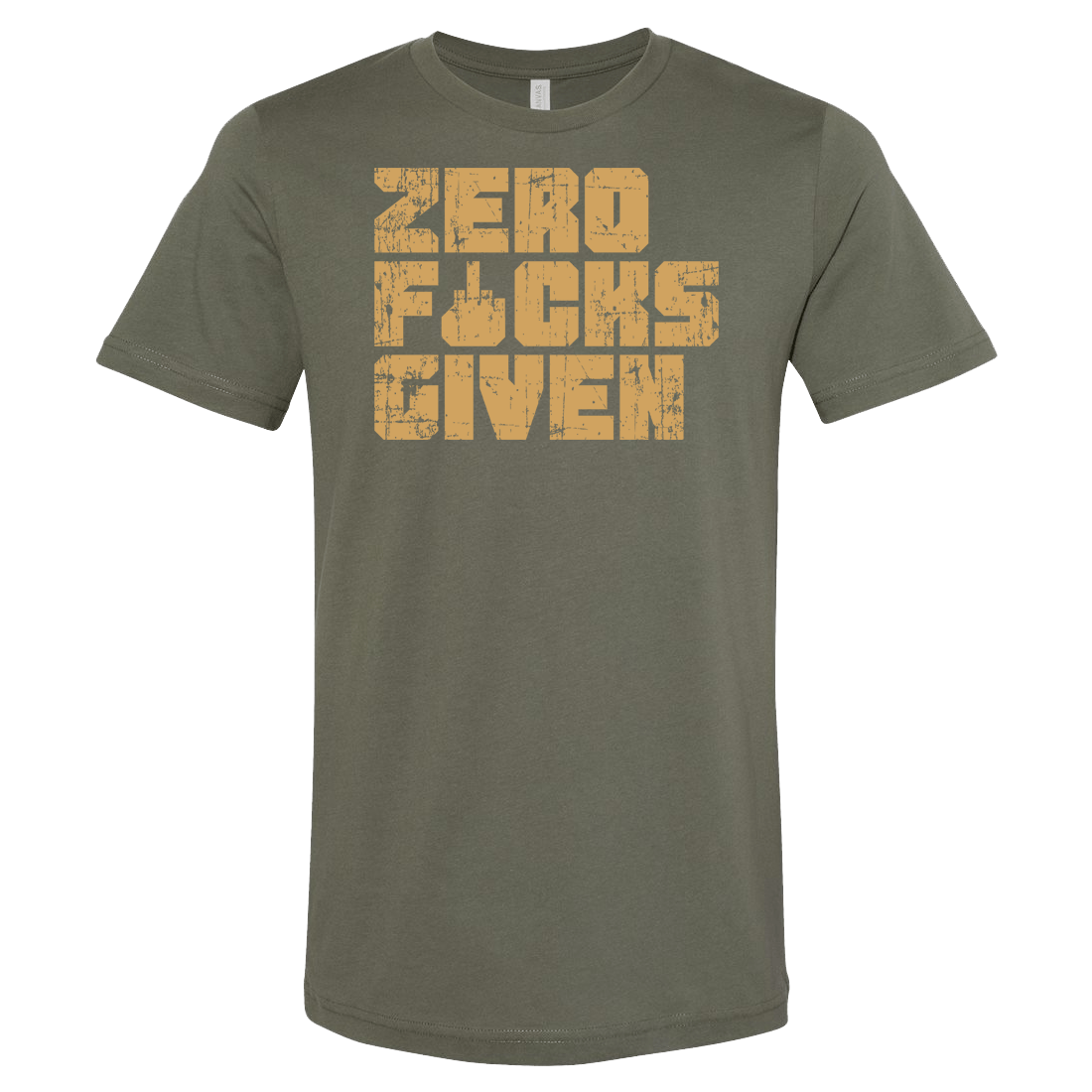 "Zero F&#$ Given" Tee