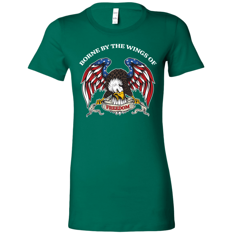 Borne by the Wings of Freedom Women's T-shirt
