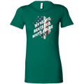 My Heart Beats Red, White, & Blue Women's T-shirt