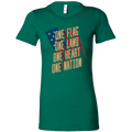 One Flag, One Land, One Heart, One Nation Women's T-shirt