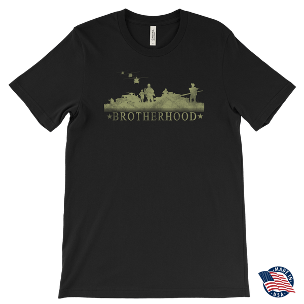 Freedom Hunters Brotherhood - Made in USA T-shirt - Black