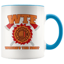 Where's the Fire (WTF) Firefighter 11 oz. Ceramic Mug