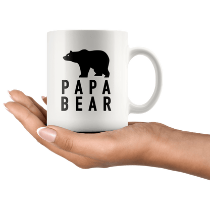 Papa Bear 11oz and 15oz Mug - Father's Day Gift