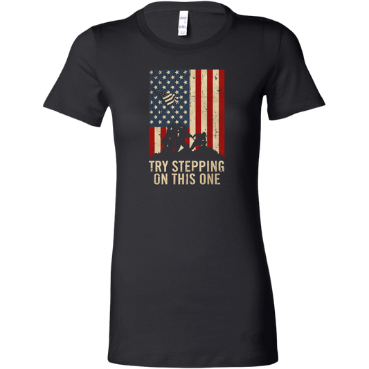 Try Stepping On This One Women's T-Shirt