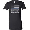 Proud Police Mom Women's T-Shirt