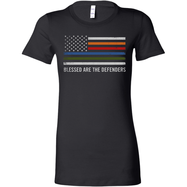 Blessed Are The Defenders Women's T-shirt