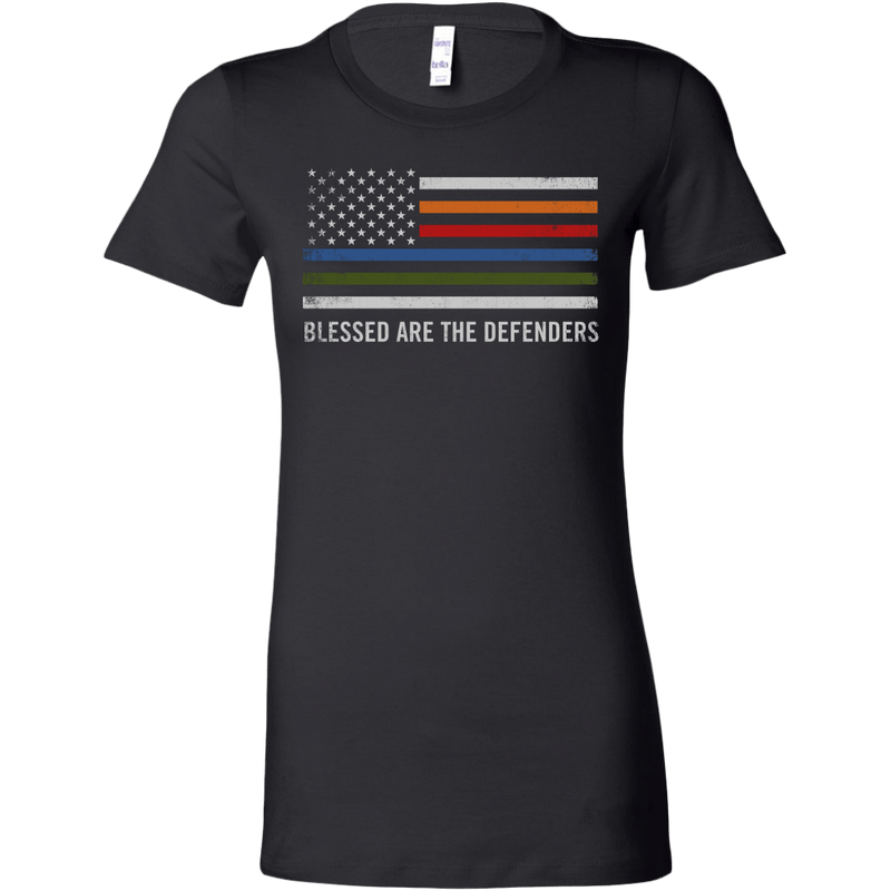 Blessed Are The Defenders Women's T-shirt