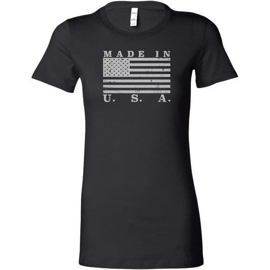 Made In USA Flag Women's T-Shirt