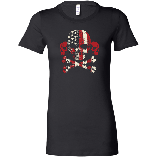 Gadsden's Skulls Ladies Tee