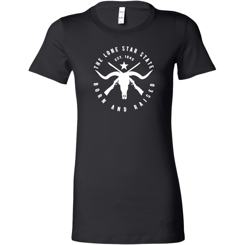 Texas Lone Star State - Born and Raised Women's T-shirt