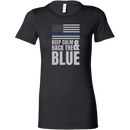 Keep Calm And Back The Blue Women's T-Shirt