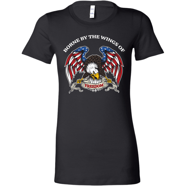 Borne by the Wings of Freedom Women's T-shirt