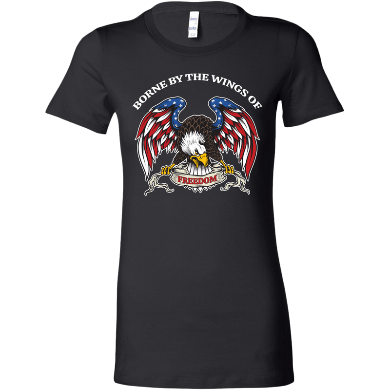 Borne by the Wings of Freedom Women's T-shirt