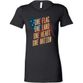 One Flag, One Land, One Heart, One Nation Women's T-shirt