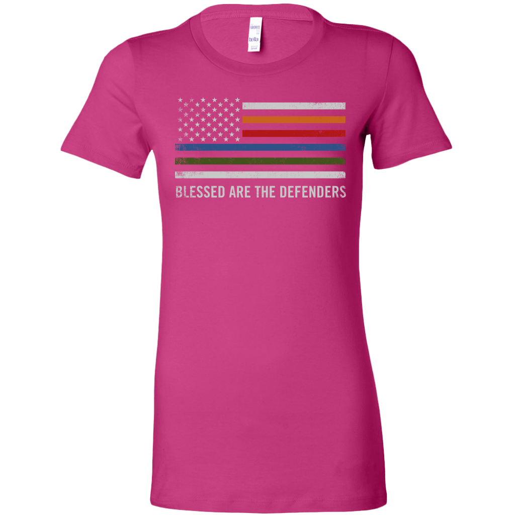 Blessed Are The Defenders Women's T-shirt