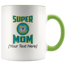 Personalized Super Coast Guard Mom 11oz Mug