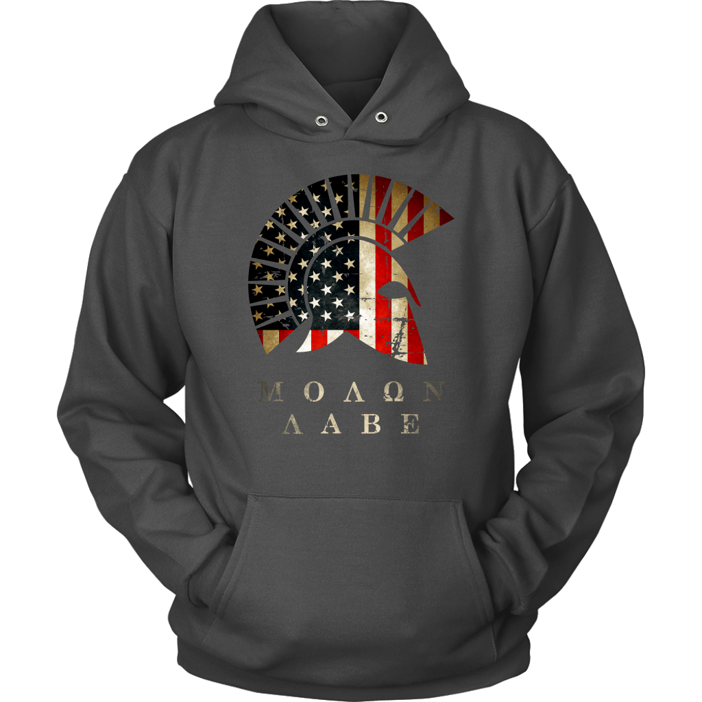 Molon Labe Unisex Hoodie